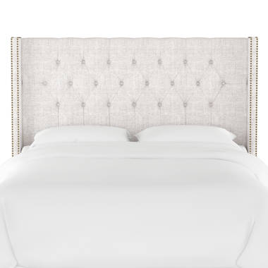 Off white deals tufted headboard